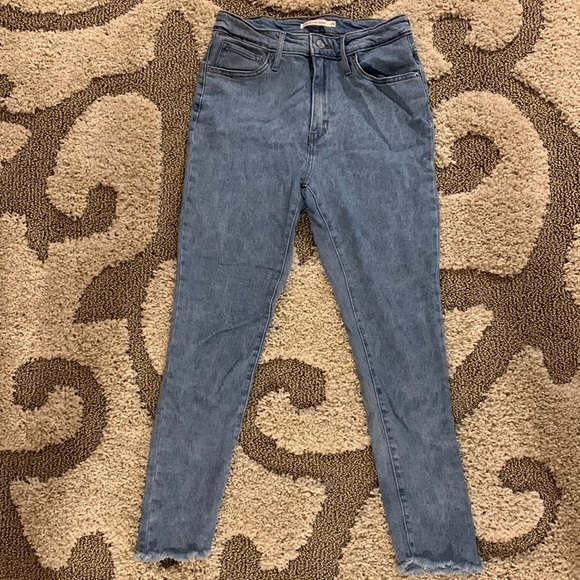 Levi's Jeans High Rise Skinny Fit Light Wash Levi Jeans Poshmark